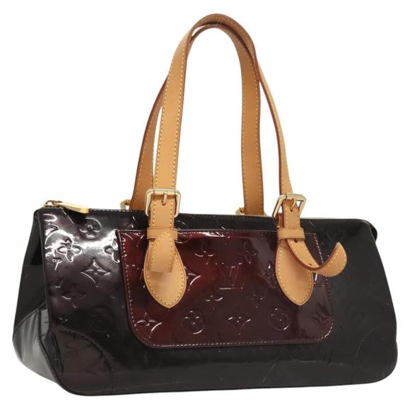 LOUIS VUITTON Monogram Vernis Rosewood Avenue Bag Amarante M93510 Auth sw429 - Picture 1 of 16